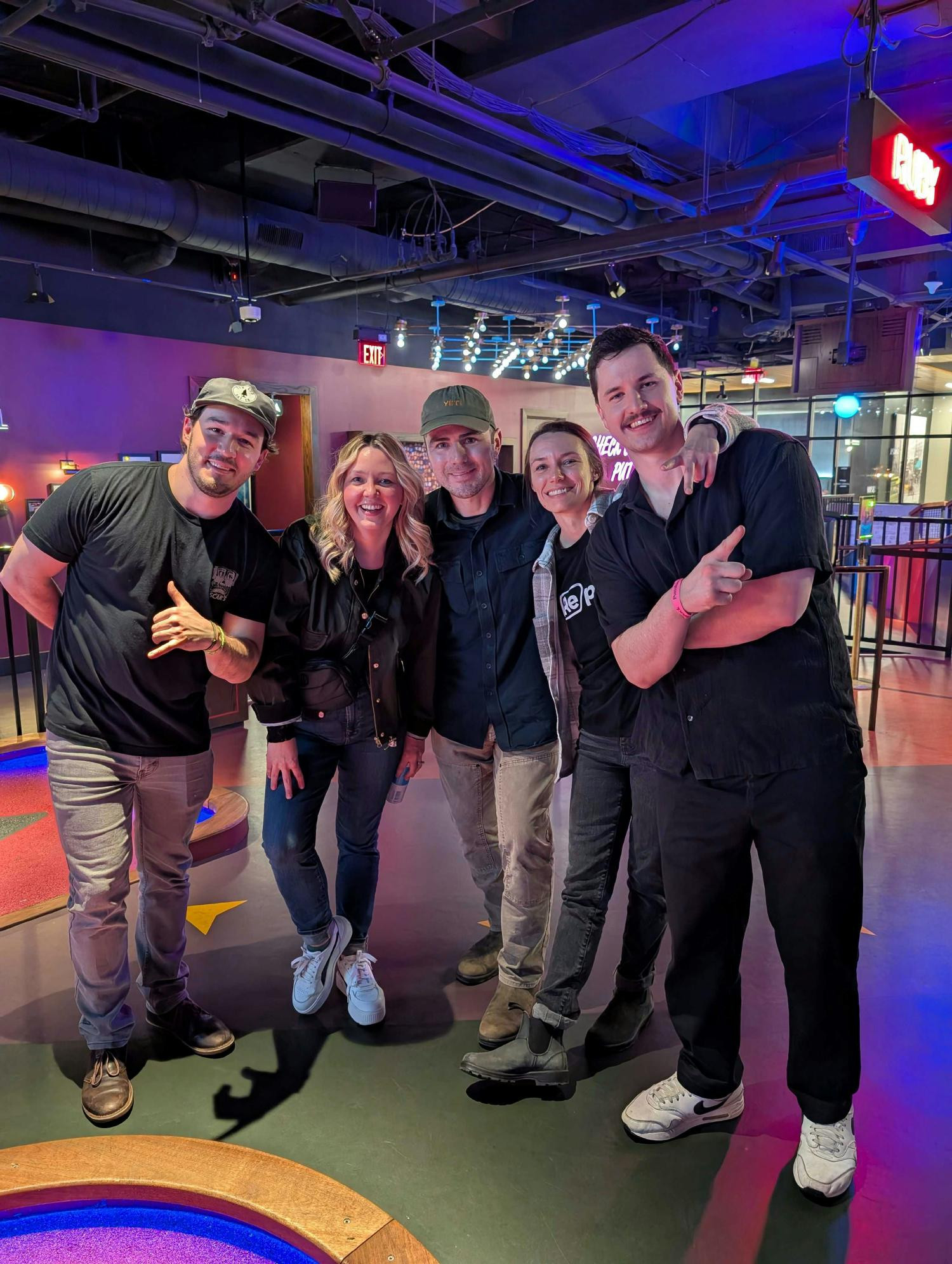 Company-wide event at PuttShack