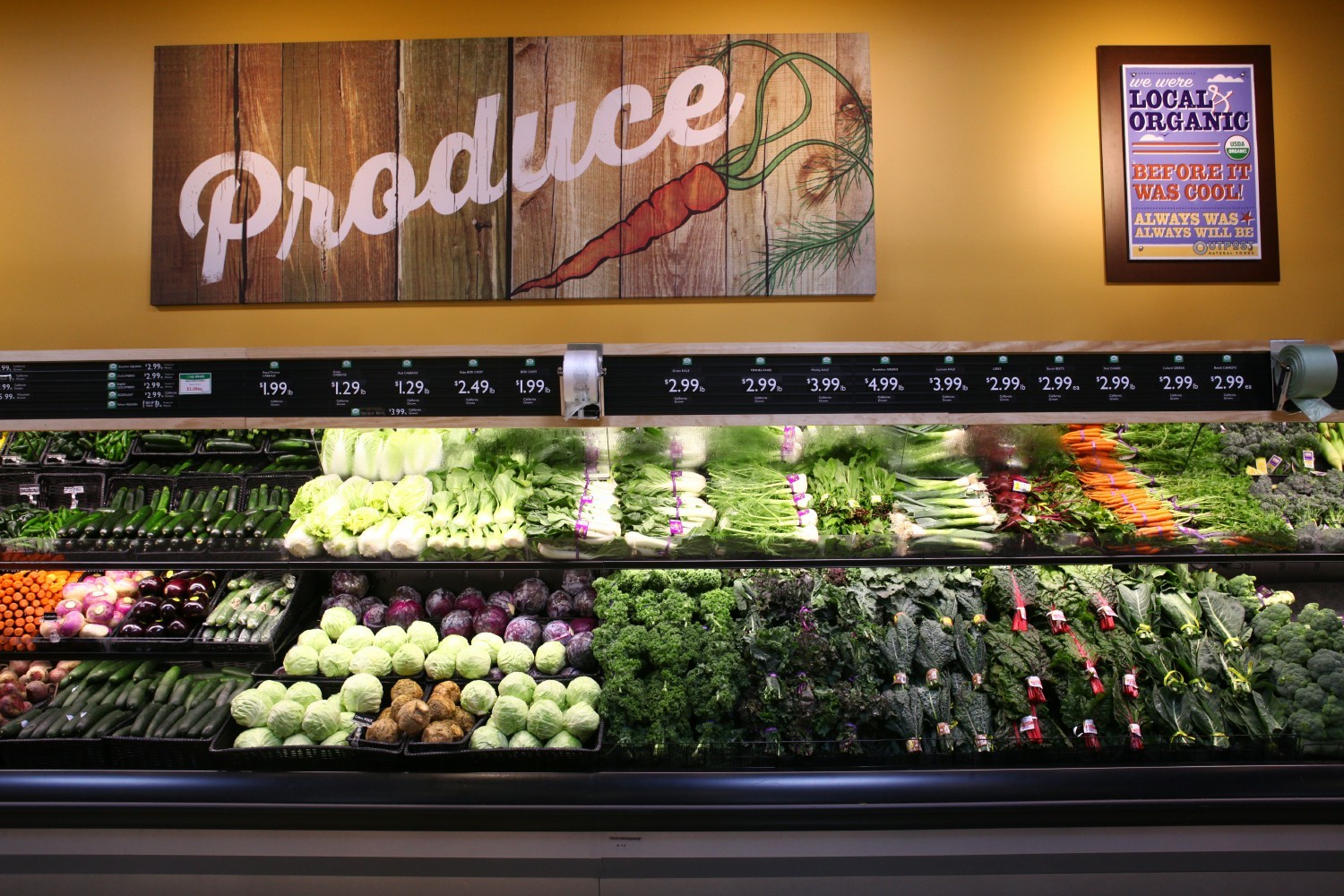We take pride in our fresh organic Produce!