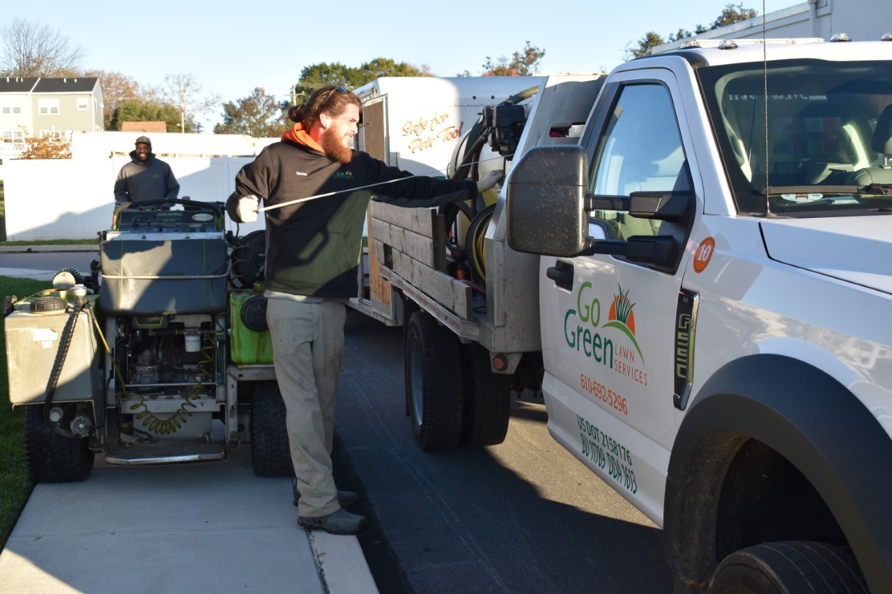 Morning truck & equipment inspections.