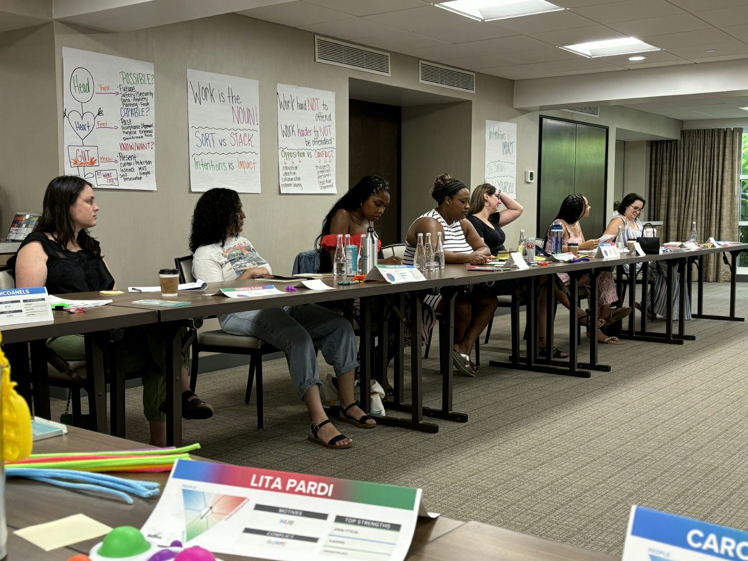 Staff members exploring ways to deepen collaboration and communication while working remotely.