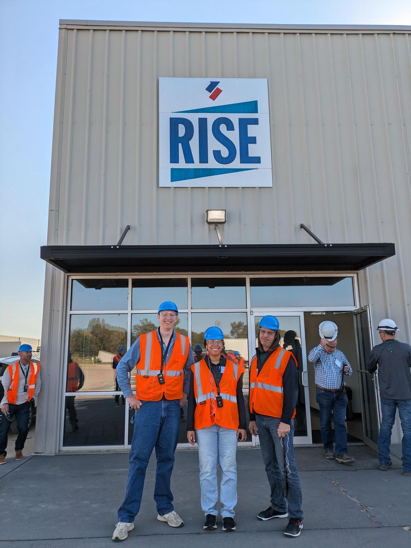 HLZAE touring the Siplast Plant in Arkansas