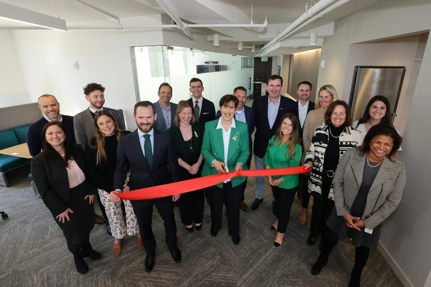 Amryt Team meeting with Enterprise Ireland and Minister Foley in the Boston Office. 