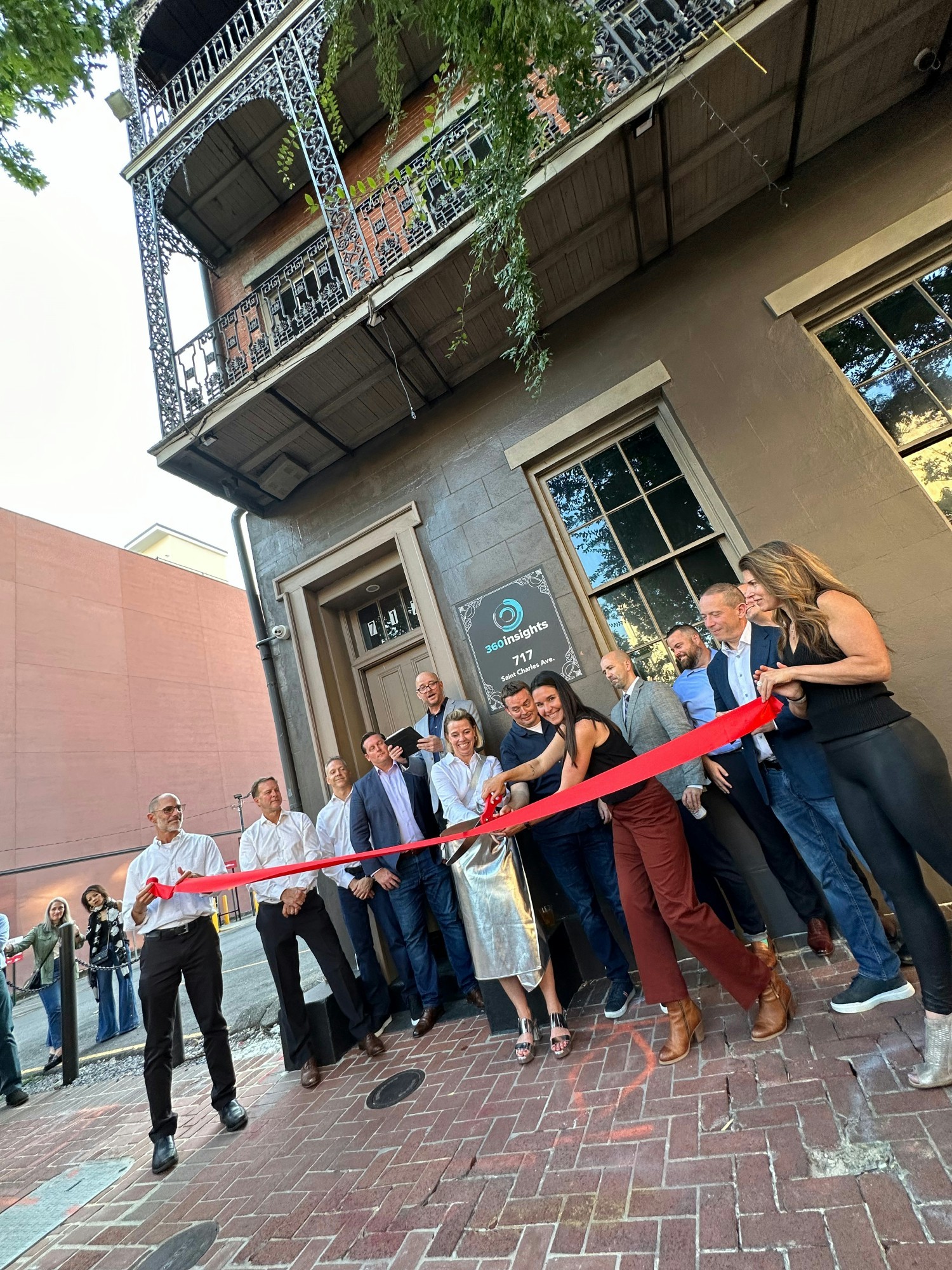 Our senior leadership team officially cut the ribbon on our new office & US headquarters in New Orleans!