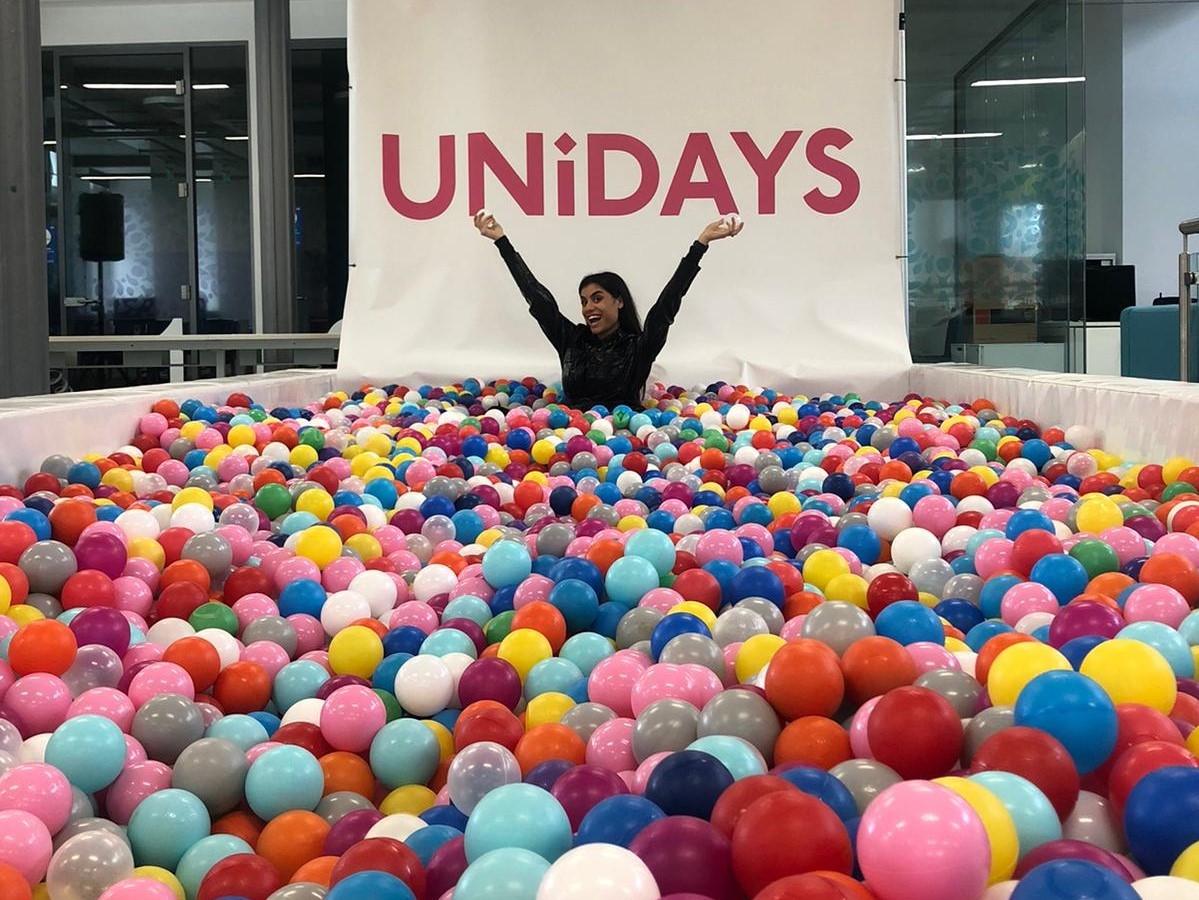 Ball Pit for the UNiDAYS 10th Birthday Celebrations.