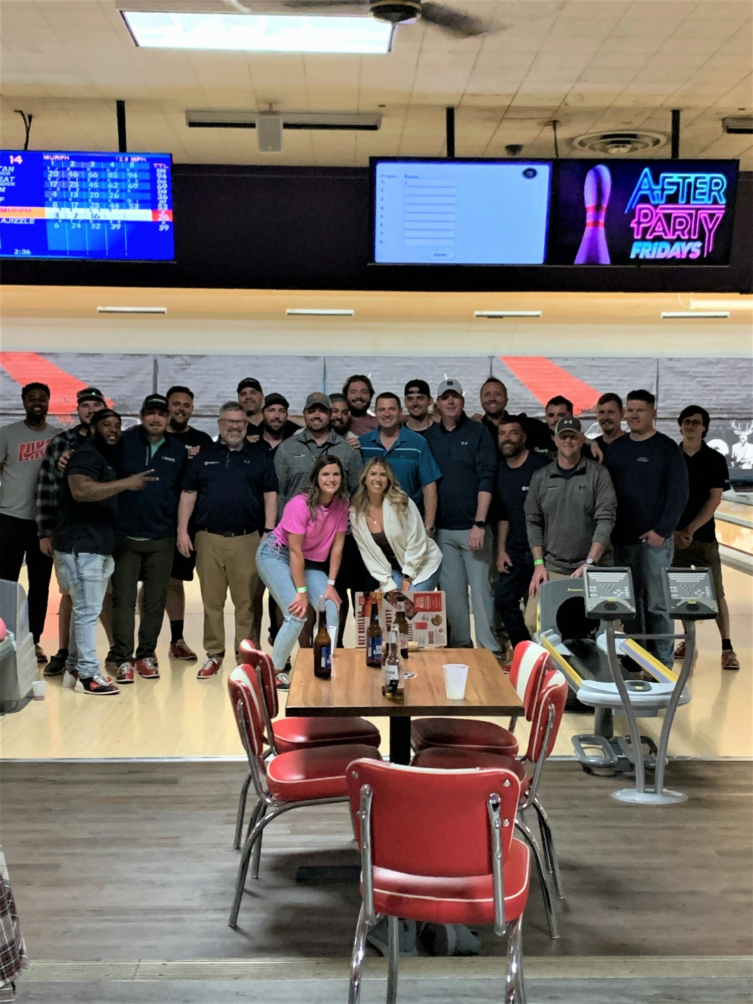Another fun quarterly event spent bowling with all of the High Mark and Strong Wall employees!