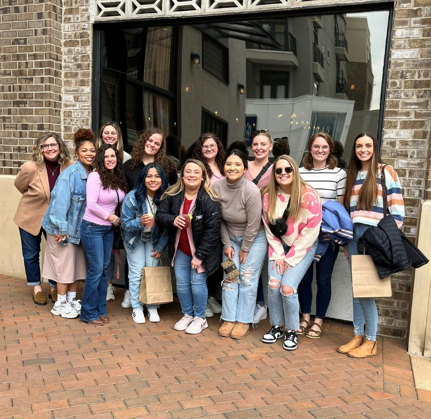 Celebrating Women in Construction Week over lunch.