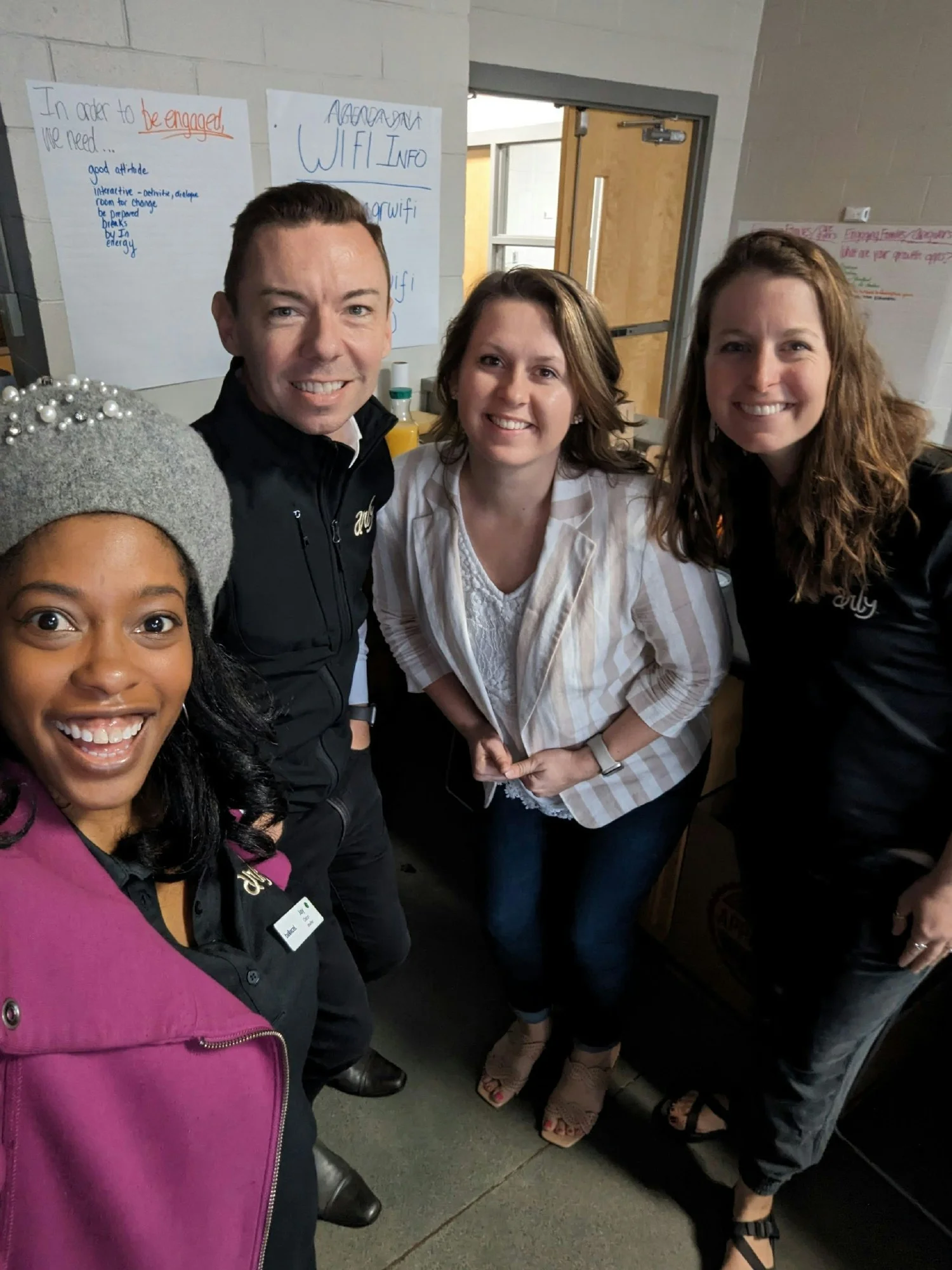Our Customer Success team was all smiles at a recent customer training in VA. 