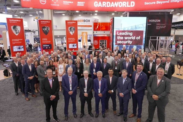 Management team proudly representing GardaWorld at the Global Security Exchange.