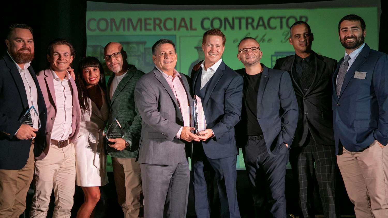 Stevens Construction earned FOUR awards at the Lee BIA Industry Awards, including the Contractor of the Year!