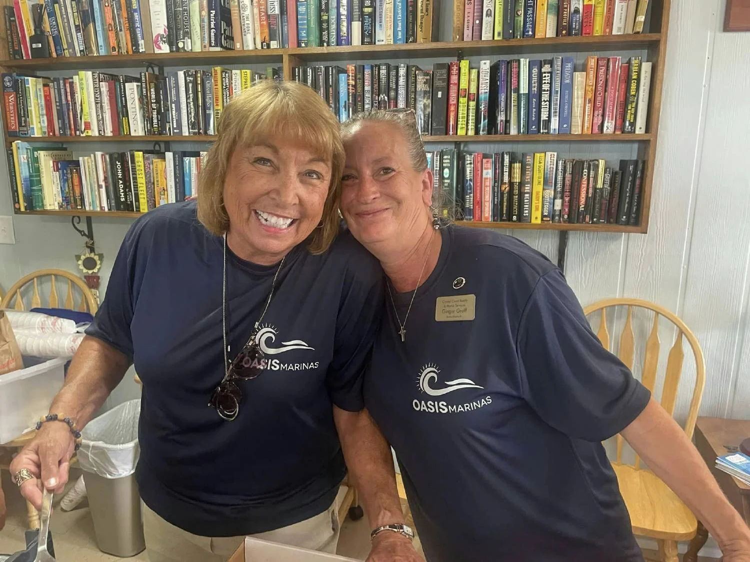 Lots of smiles from teammates, boaters, and partners at our National Marina Cleanup Day festivities. 