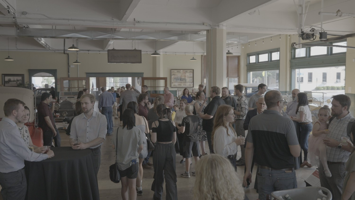 Infinity's 3rd Annual anniversary party with employees and families at the historical Packard Museum in Dayton, OH. 