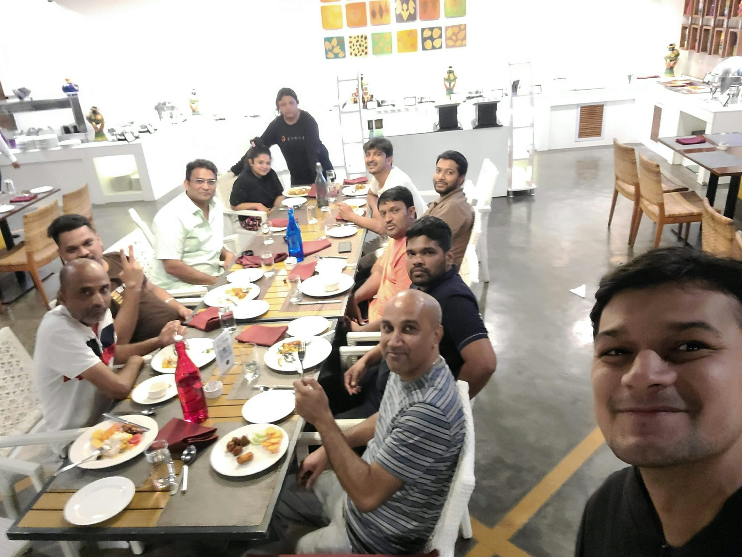 Annual Summit 2023 in Vizag - Breakfast time