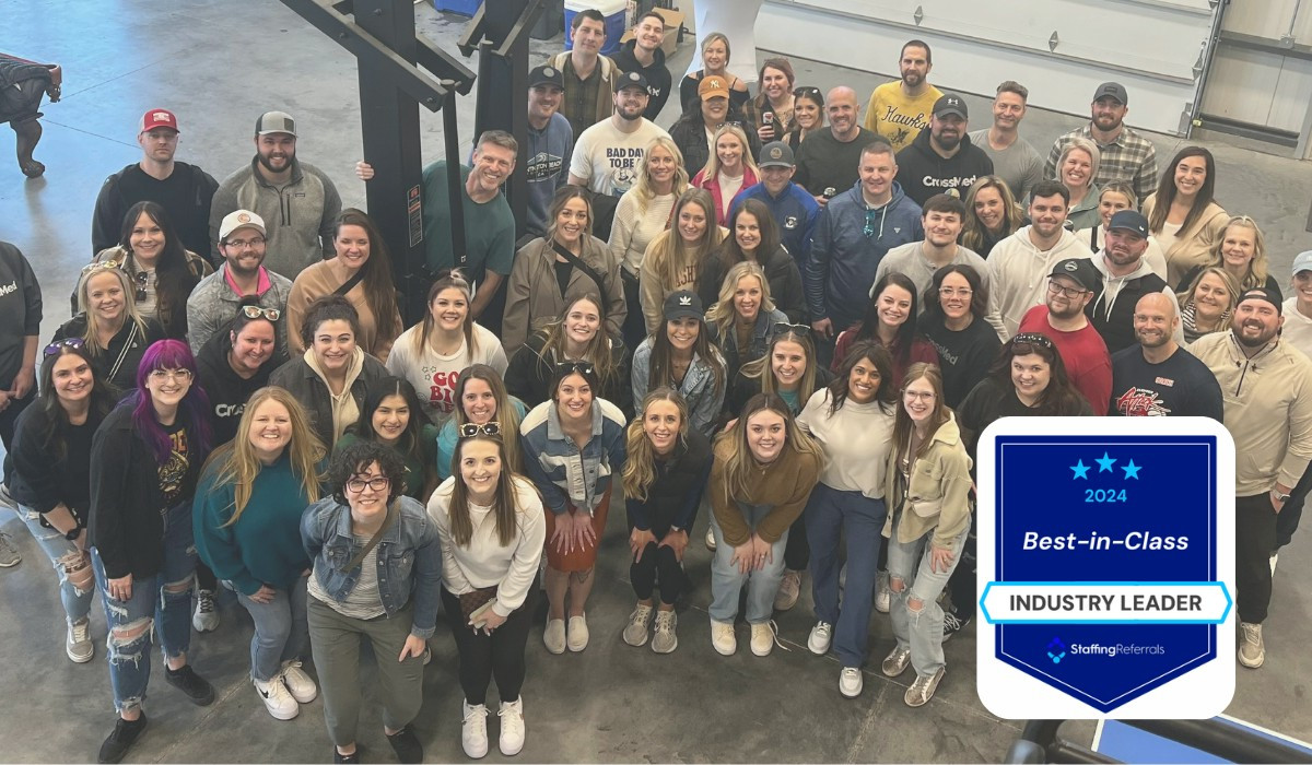Celebrating a company milestone together!
