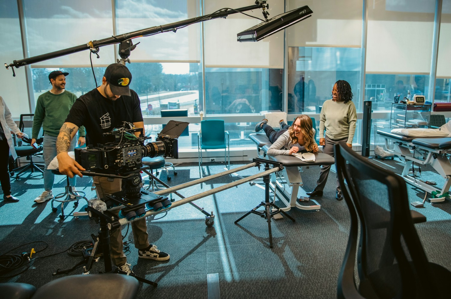 Pinkston's clients rely on our in-house audio and video production studios to create impactful multimedia content