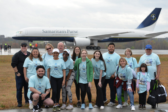 Employees & community members took flight for a great cause at the annual PTI Run on the Runway fundraising event. 
