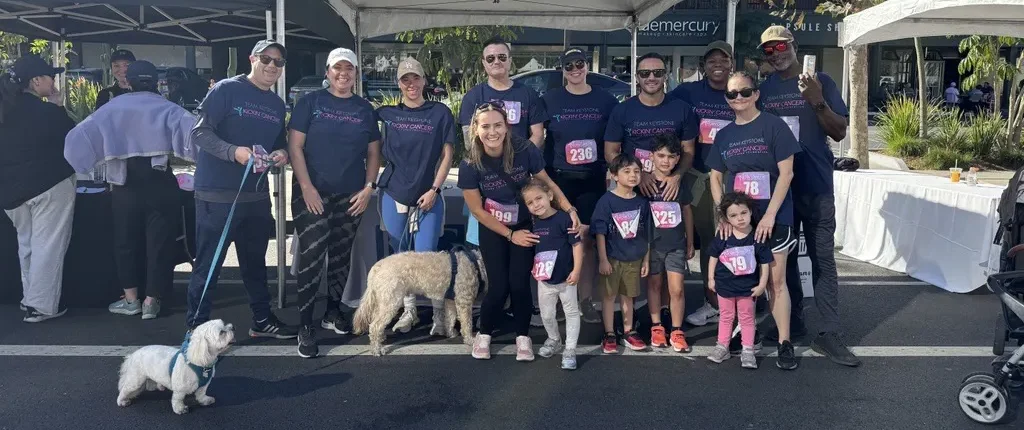 At the annual Kickin' Cancer 5K, the firm raised nearly $12,000 for the Lynne Cohen Foundation.