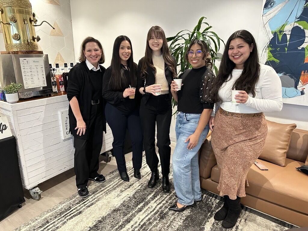 Sipping on custom lattes during Employee Appreciation Week.