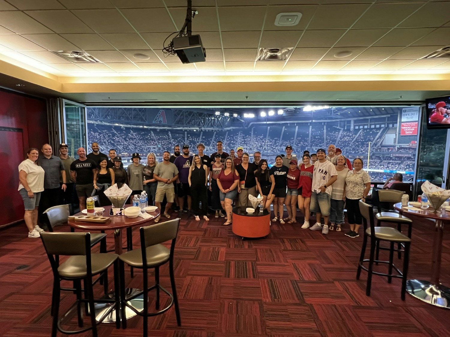 Civiltec hits the Diamondbacks game!