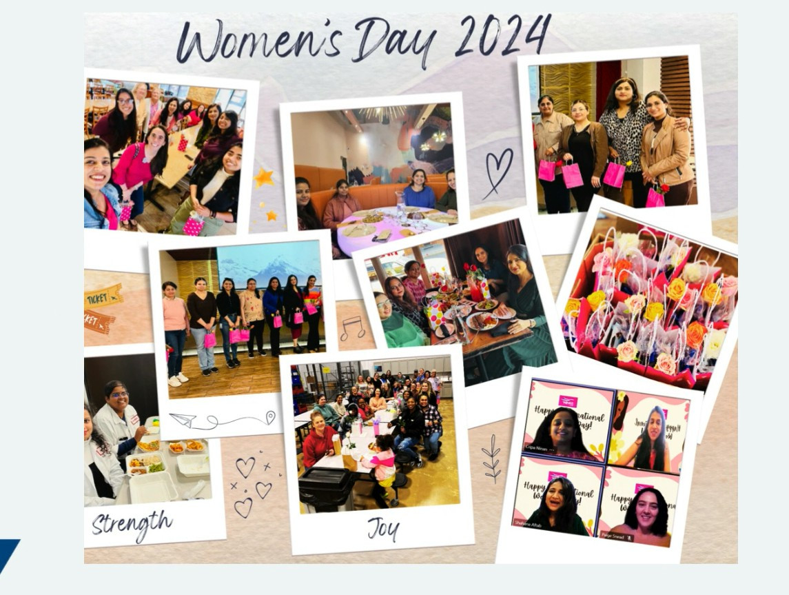 Women's Day Celebration March 2024 - Lunch with all Women Employees followed by Key Note Speech and Games Evening 