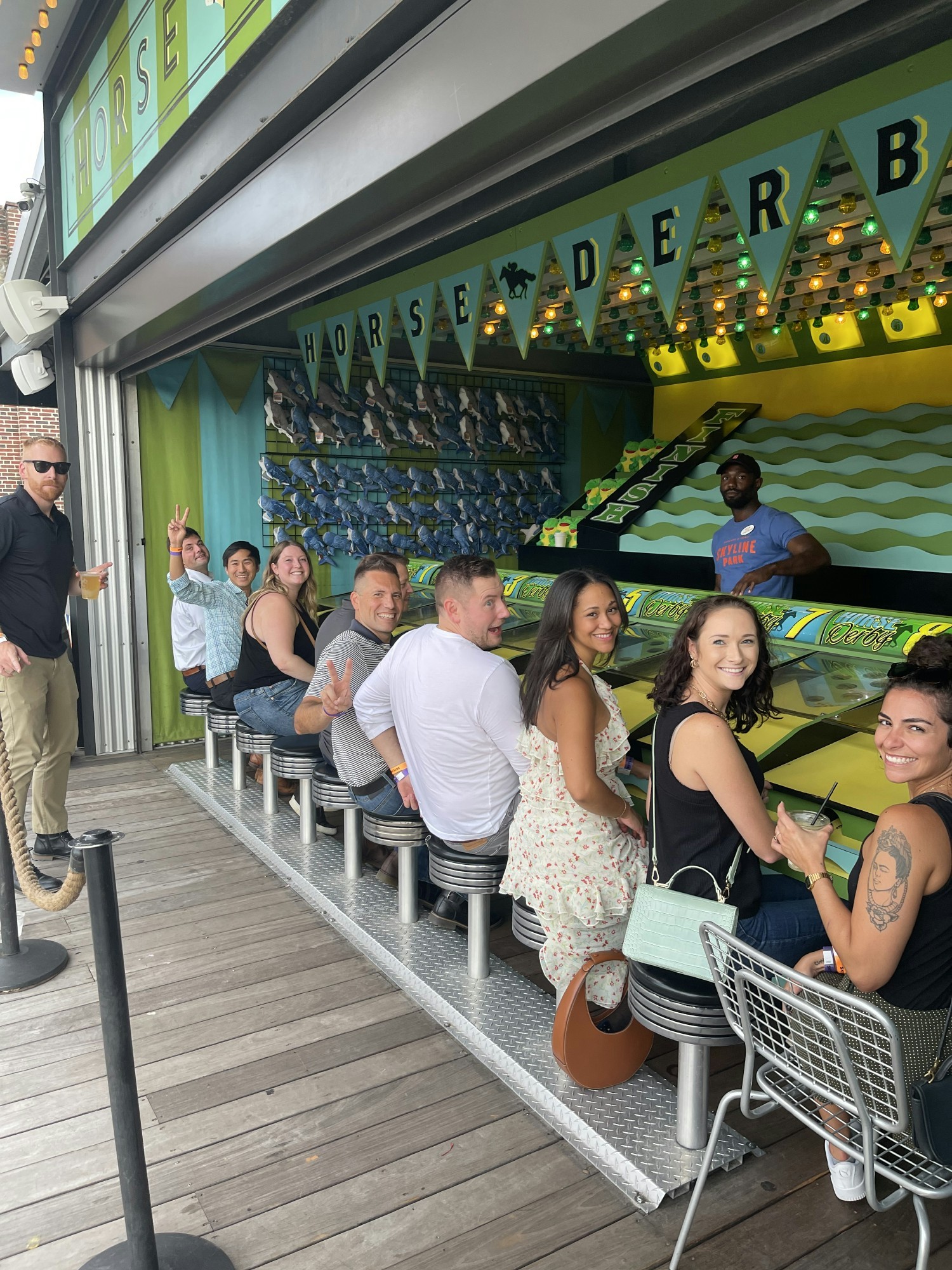 Our Atlanta's team annual Summer outing at Ponce City Market.