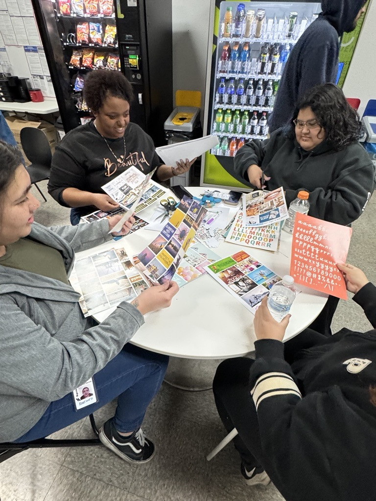 Kicking off the year strong—members tapped into their creativity by crafting inspiring vision boards together.