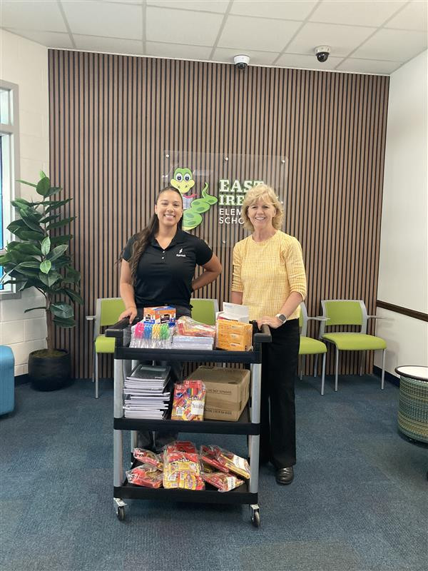 Sprout gave back by donating school supplies to local schools during our “Stuff the Bus” event.