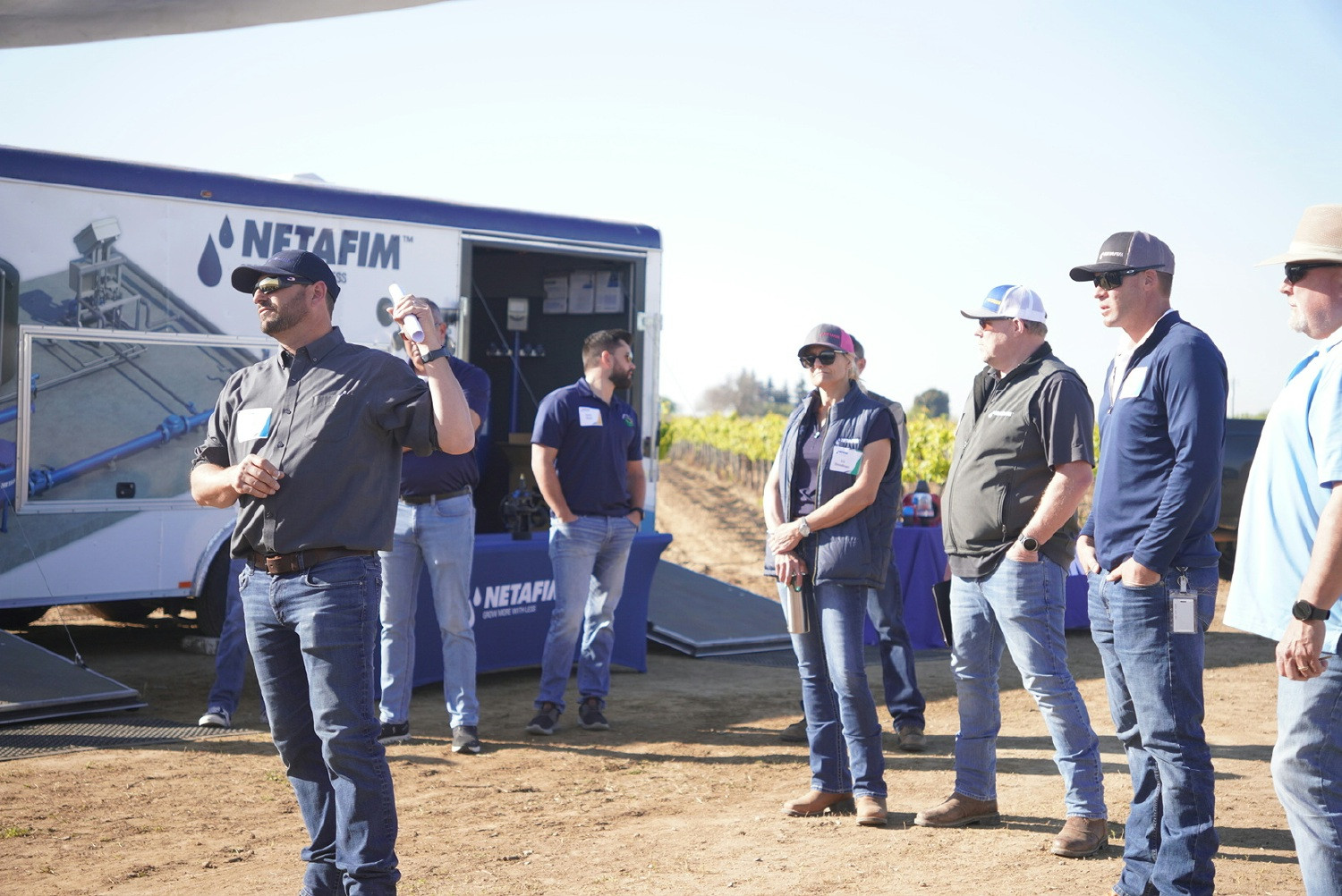 Hosting a Chowchilla event to demonstrate in-field application of Netafim solutions and strengthen partnerships.