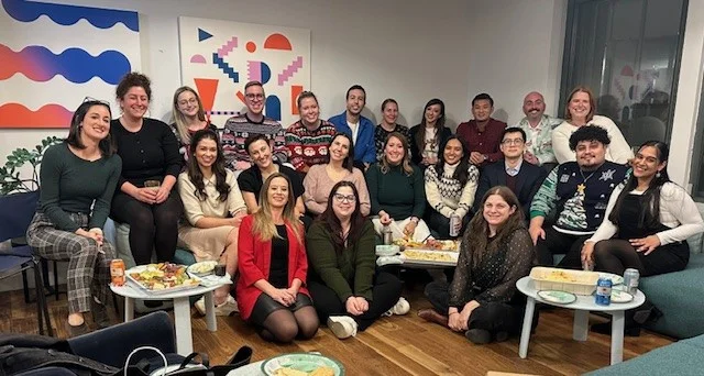 We ended our holiday coworking day with an ugly sweater party and white elephant gift exchange. 