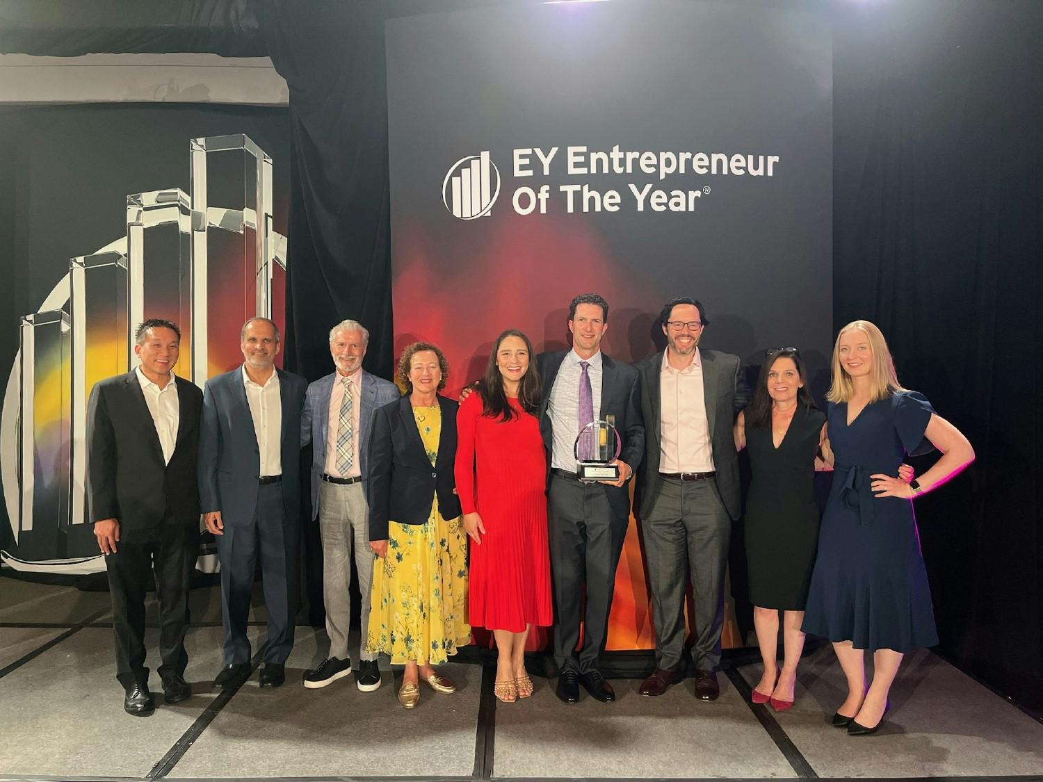 Tarsus CEO and Chairman, Bobak (Bobby) Azamian being recognized as an EY Pacific Southwest Entrepreneur of the Year