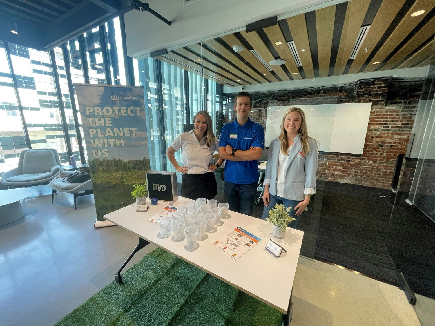 MIRATECHers at a career fair. We doubled our revenue and our headcount in 2024!