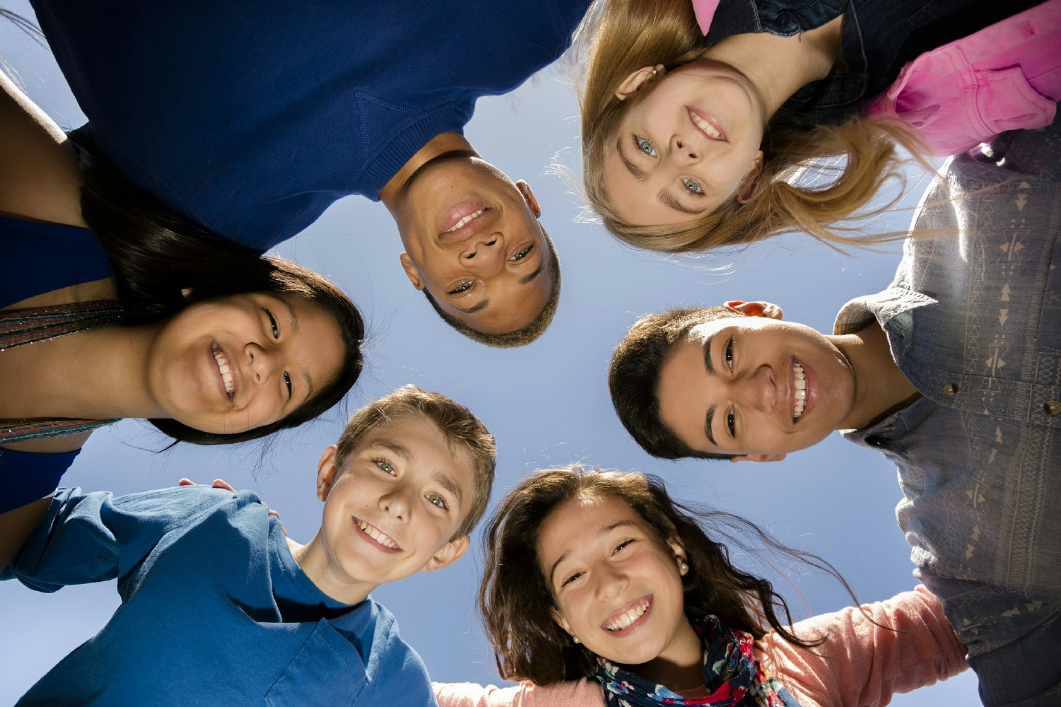 Group of students (stock photo)