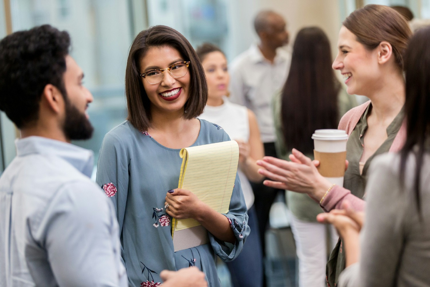 Group of colleagues (stock photo)