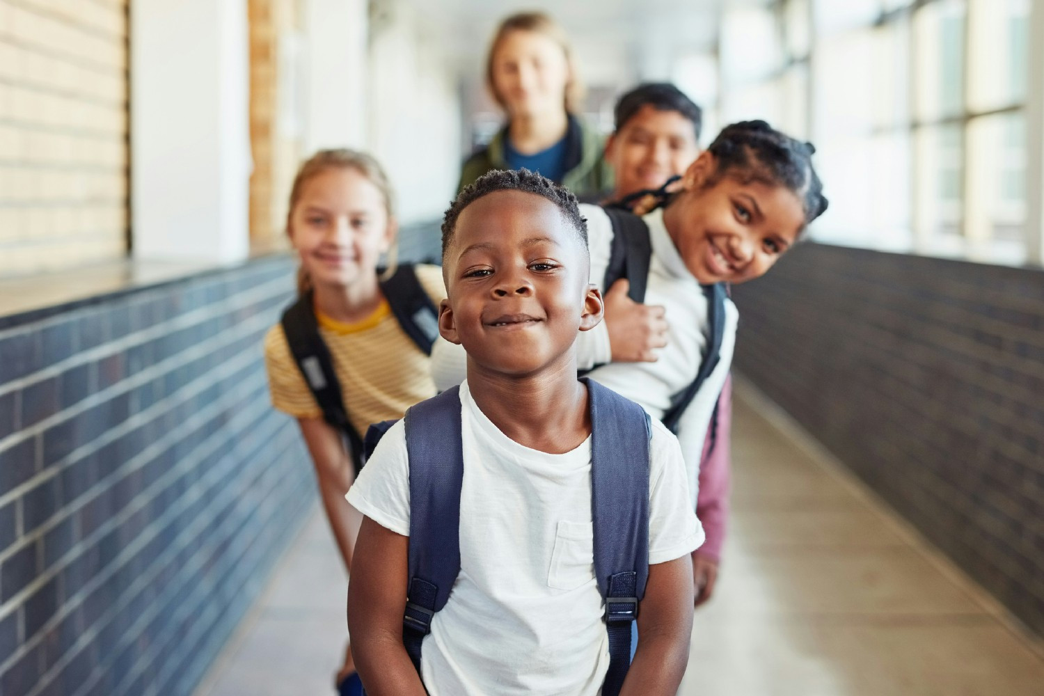 Group of students (stock photo)