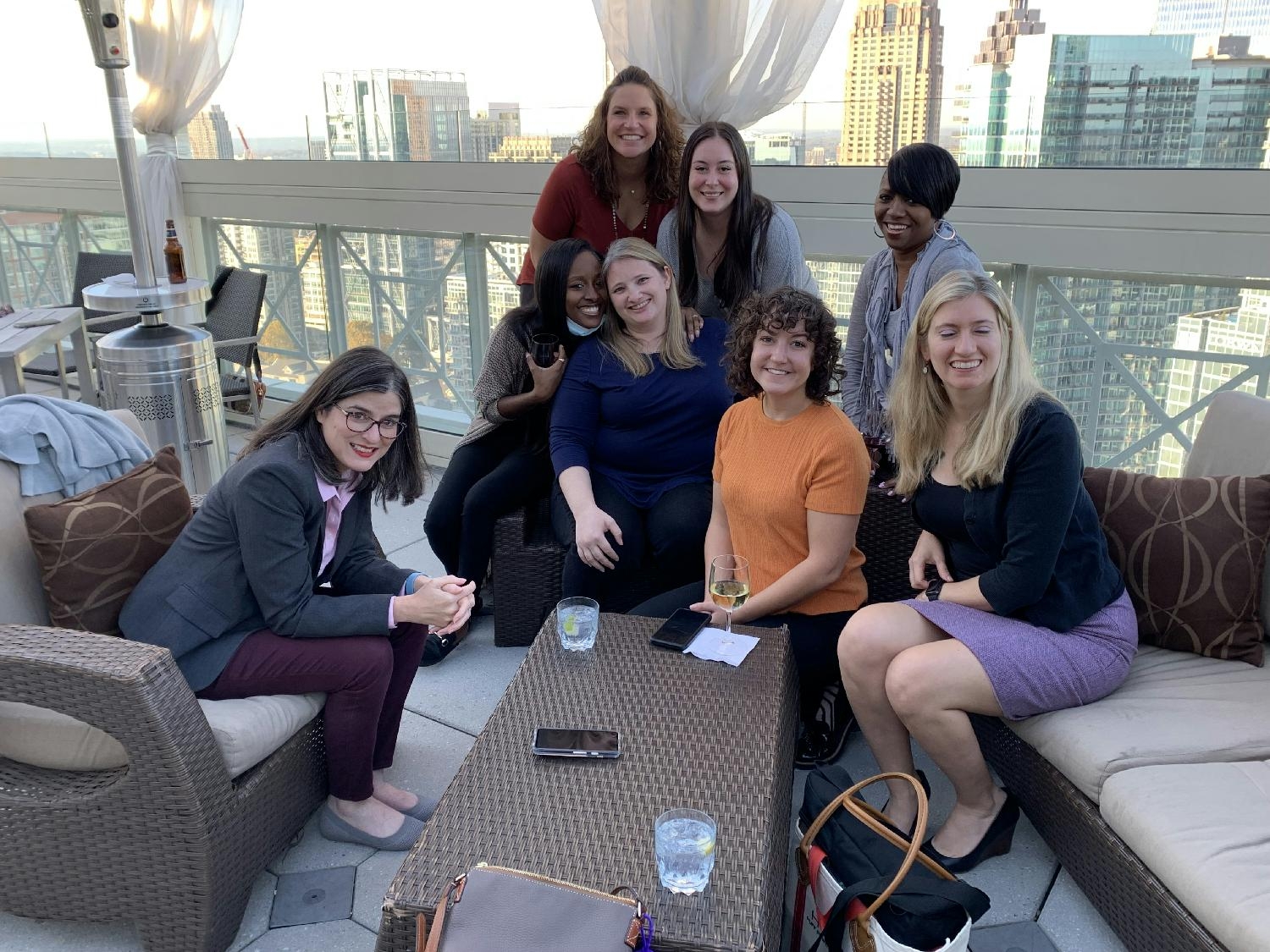 Staff Appreciation gathering on a beautiful afternoon at The Peachtree Club