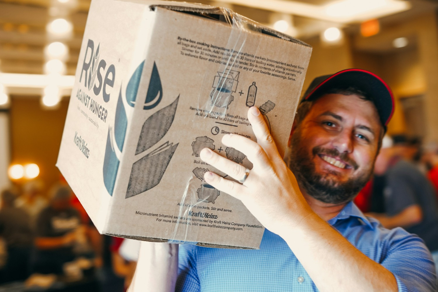 Every box of packaged meals makes an impact on those we serve. 