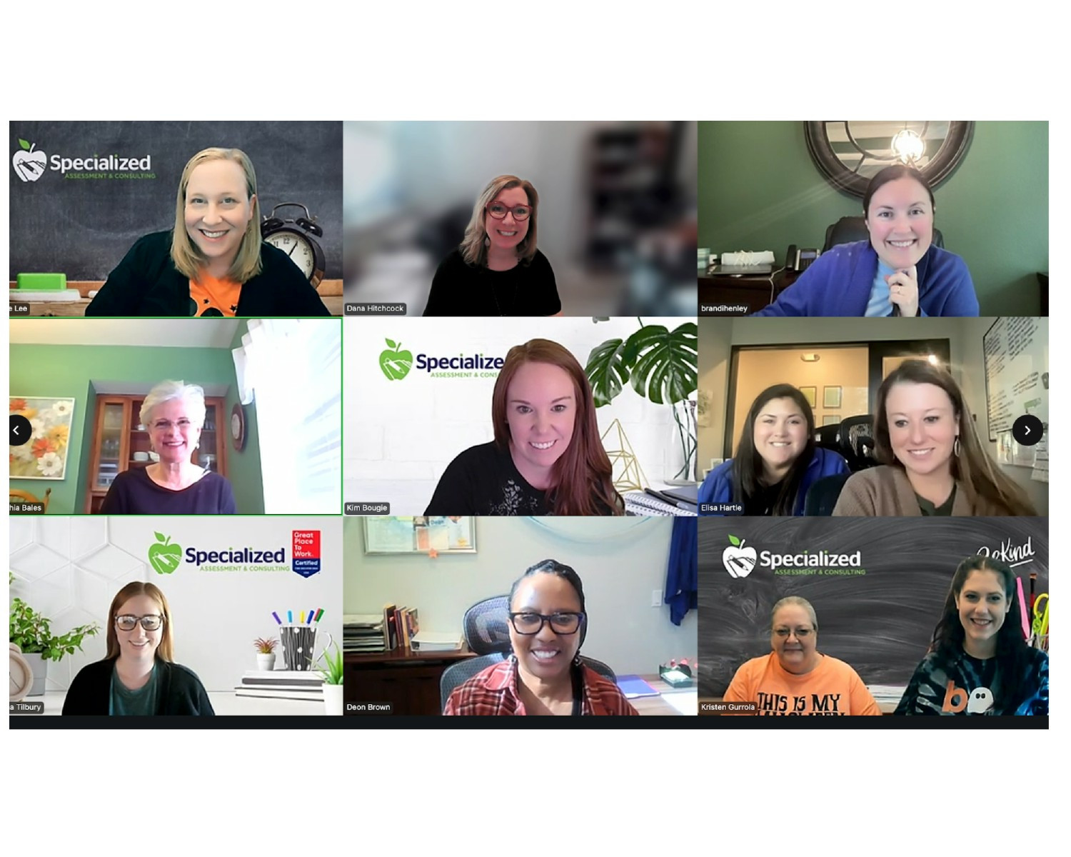 Just another FUN training via Zoom. 