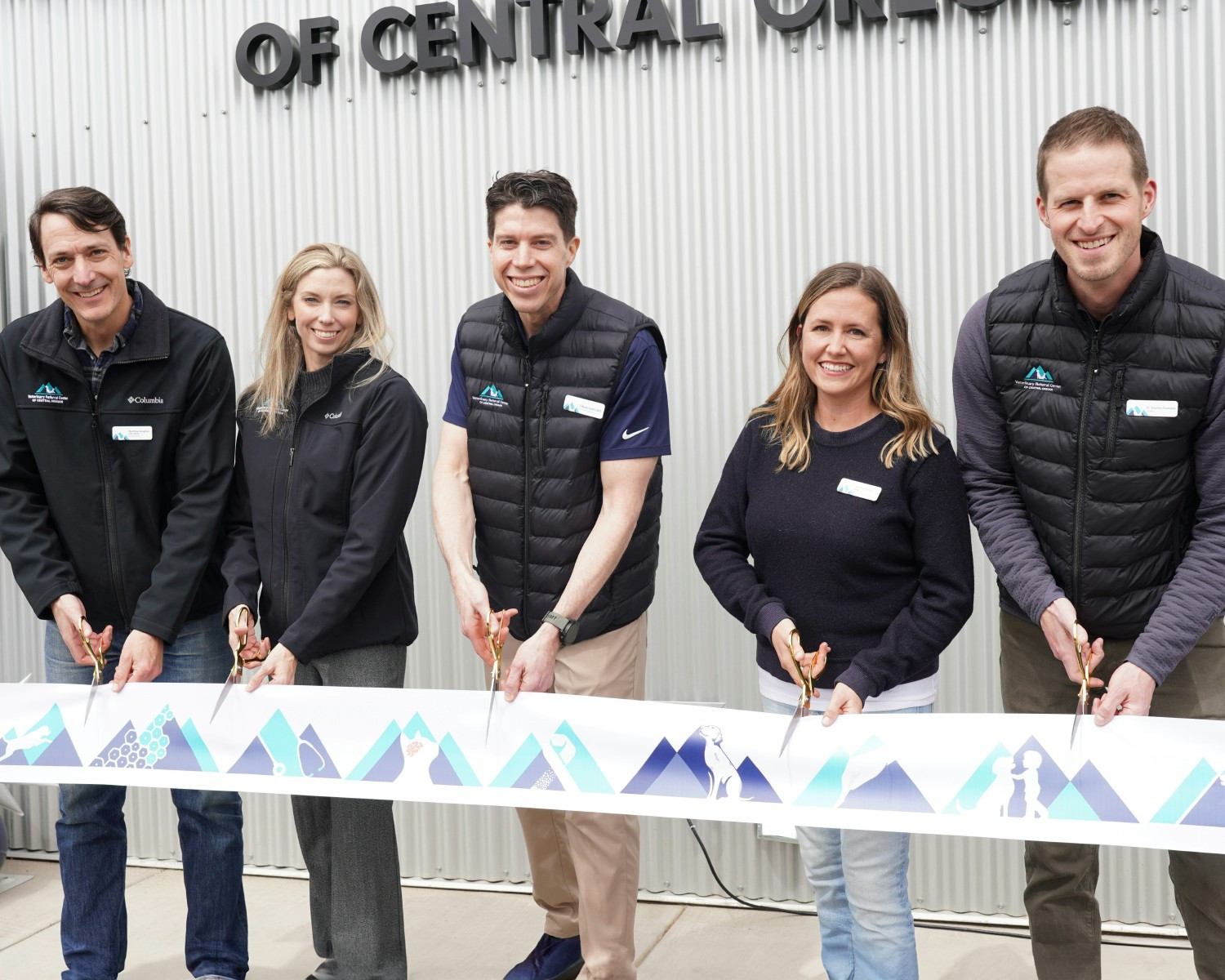Ribbon cutting ceremony with our hospital ownership team and our community, April 2024