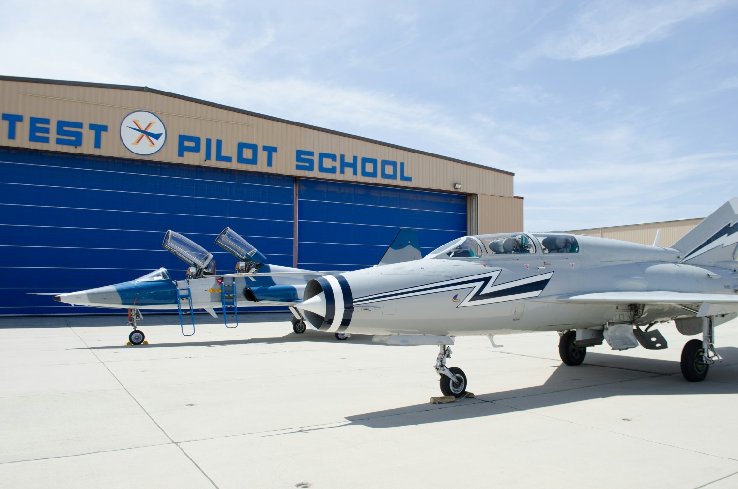 NTPS Flightline at Mojave Air and Space Port