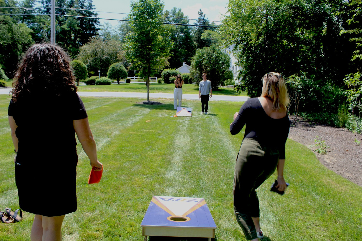 Our annual Corn Hole Tournament has become a big hit!
