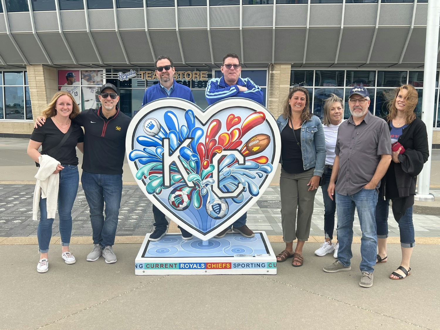 Our team in the Midwest had a great night at a teambuilding event watching the Kansas City Royals.
