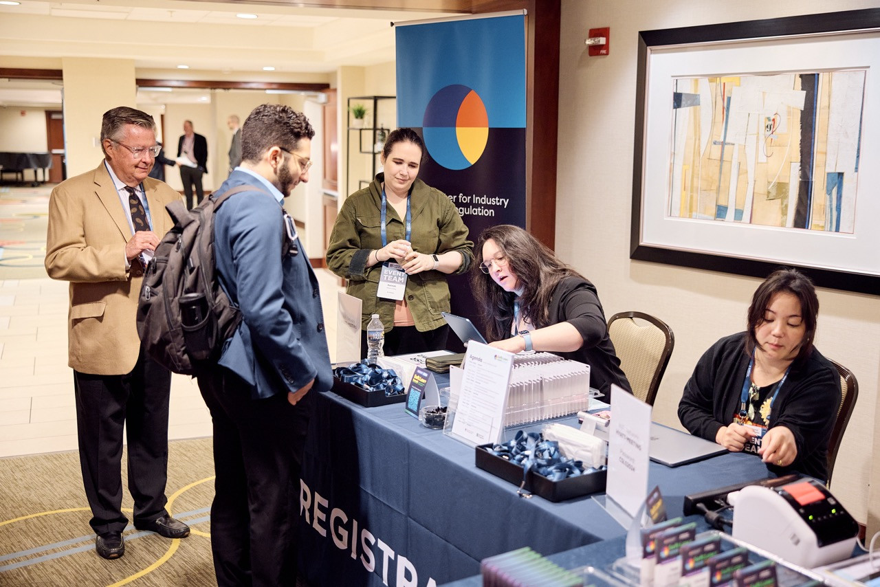 BBB National Programs checks in attendees of the 2024 CISR Soft Law Summit