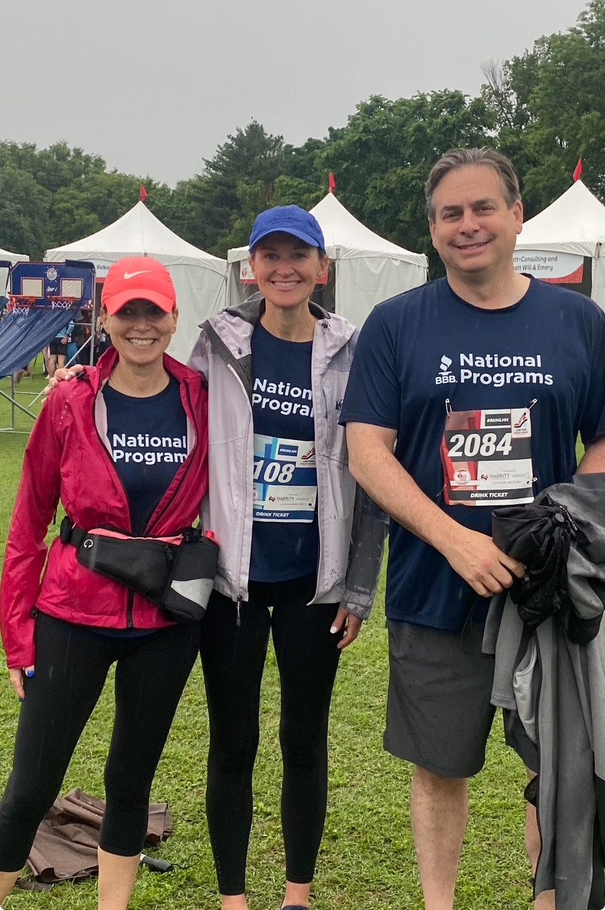 BBB National Programs employees join President & CEO Eric Reicin at the annual Lawyers Have Heart fundraiser 