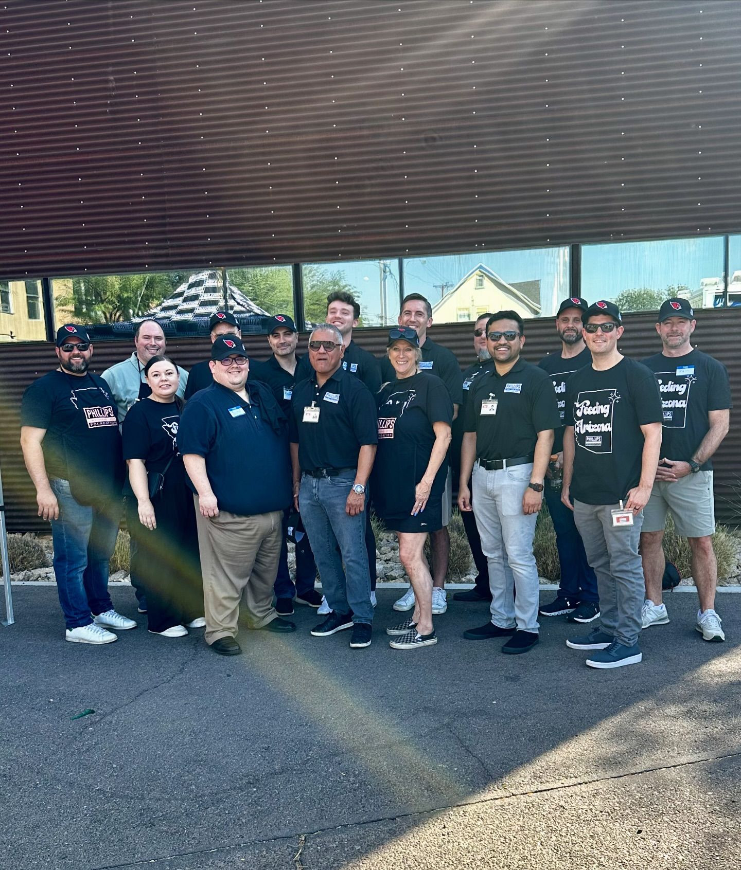 Phillips Law Group attorneys volunteering to feed those experiencing homelessness. 