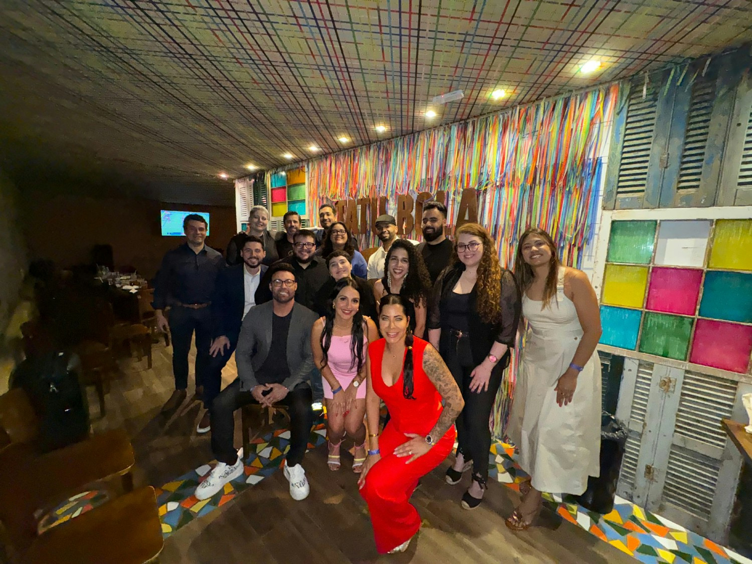 Celebrating the company's results