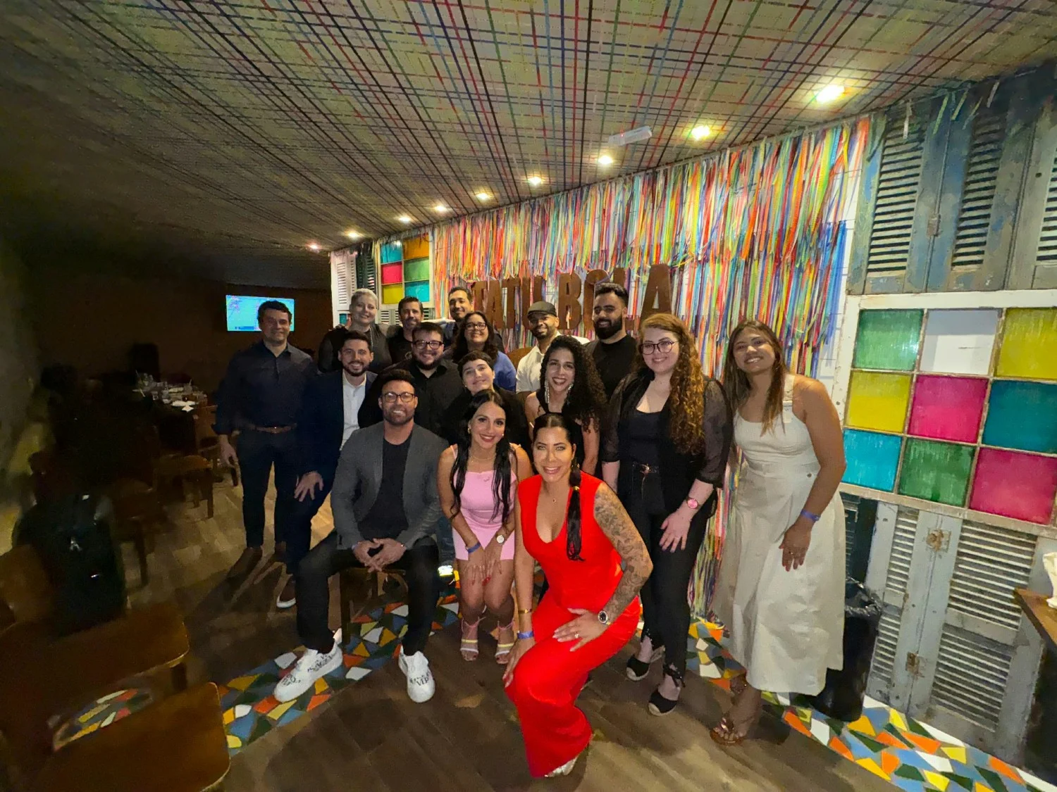 Celebrating the company's results
