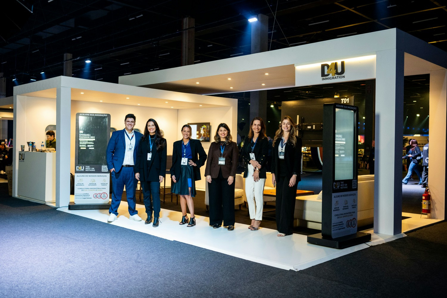 Our team at successful events