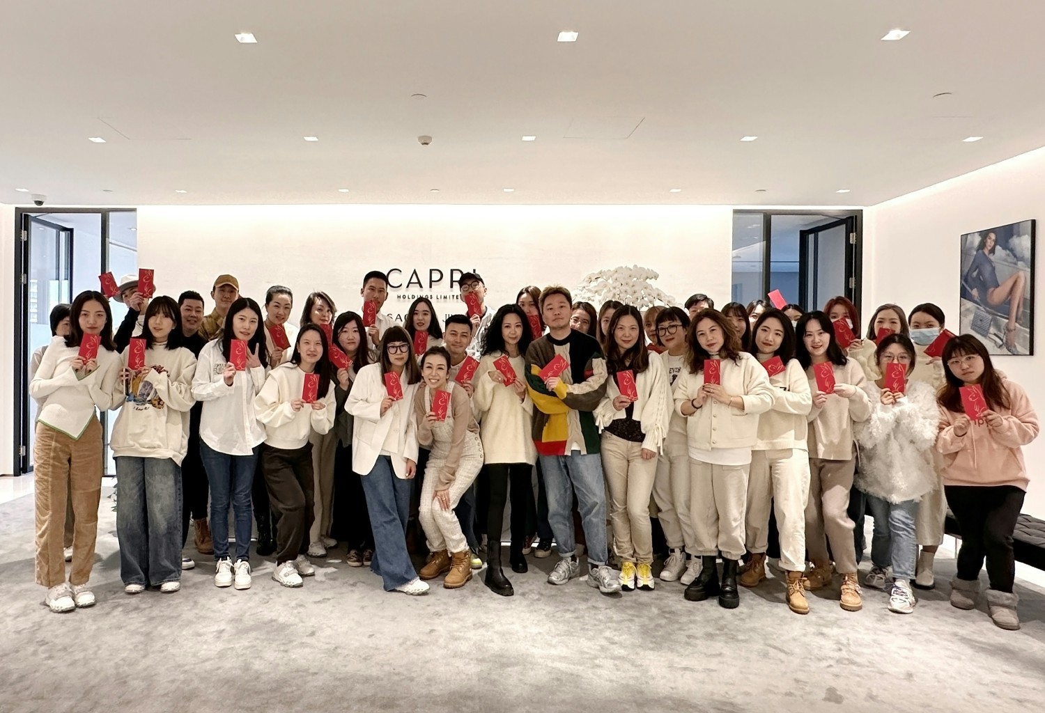 Capri employees come together to celebrate Chinese New Year!