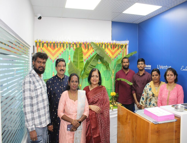 Liventus India Puja Celebration