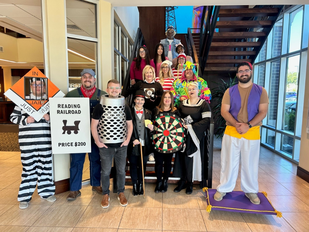 Tulsa employees dressing up for our Halloween Costume Contest.