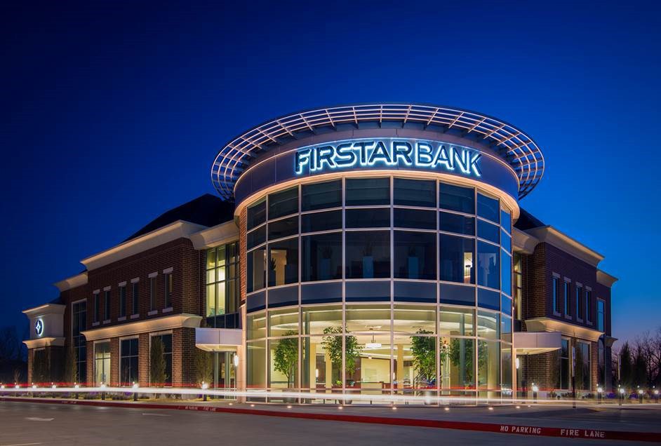 Firstar Bank branch location in Tulsa, OK.
